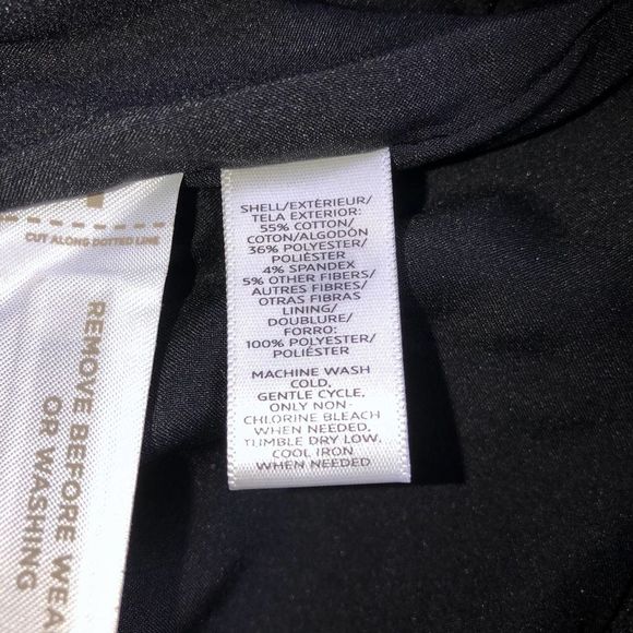 Ann Taylor Loft Black and Gold Marisa Style Lined Slacks- 2 - Picture 7 of 13